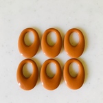 Light Brown Oval Pendant Tops