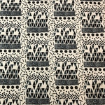 【布 110×50】●▲■ ブラック