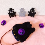 黒猫ちゃんポシェット💕