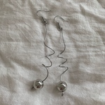 ワイヤーピアス ワイヤーイヤリング シルバー