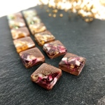 チョコタイルピアス( フランボワーズ )  チョコレート ショコラ タイル バレンタイン フェイクスイーツ