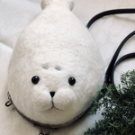 アザラシさんショルダーポーチ