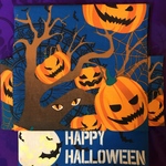 作り帯 ハッピーハロウィンパンプキン