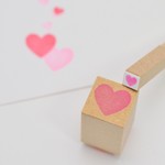 ハートのスタンプ/小さいはんこセット
