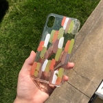 iina様専用！iphonexrケース 絵の具