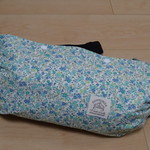 【通常サイズ】エルゴ用収納カバー・リバーシブル　レース調×グリーン小花