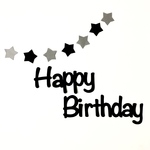 お誕生日 飾り レターバナー  HAPPY BIRTHDAY 