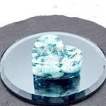 半額セール1600円→800円ハート型♡アマゾナイトのオルゴナイト　銀