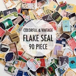 90枚！TEA BAGパッケージフレークシール