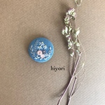 刺繍ブローチ