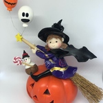 Sale 光るカボチャのハロウィン飾り(置物)