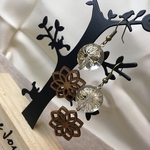 ウッディチャームのピアス
