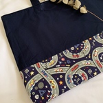 2way リバーシブル レッスンバッグ   40×30×2 手提げバック