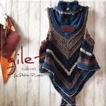 再販 ✲VolilErNT✲Autumn gilet - PimaCotton & Silk - (Indigo Blue) /ジレ/ベスト/コットン/シルク/デニム