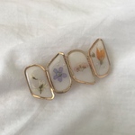 〔barrette〕white autumn