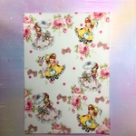   トレーシングペーパー 厚口♡A4サイズ  レトロgirl  ♡5枚セット  