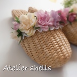 ガマスリッパ(アンティークフラワー)