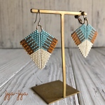 poncho beads earrings ＊ 1609
