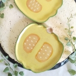 カボチャの皿2枚セット