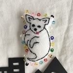 おばけ チワワ ブローチ