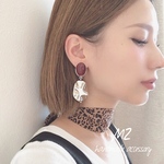 こっくりボルドー♡大きなシルバーデザイン