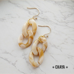 ◆チェーンピアス◆イヤリング ベージュ