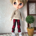 チェックのパンツ ブライス ピュアニーモsサイズ