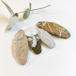 ミナペルホネンஐ 刺繍のパッチンピン 4点セット ⑅◡̈*キッズ&ベビー✦ฺプレゼントにも