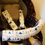subaruwanwan様専用  ベビーカーカバー2セット&エルゴよだれカバー3セット
