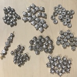 SILVER SELECT SPACER BEADS