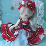 オビツ11　和柄がかわいいドレス