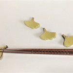 箸置き（イチョウ）　２個セット