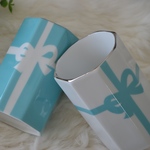 リボンのペン立てセット♡ティファニーブルー