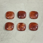 べっ甲カボション 6pieces