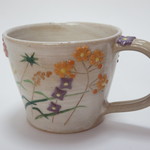 マグカップ 秋の草花