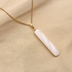 SALE!! ☆ケオンストレートバーネックレストップ☆シルバー925(k18コーティング)