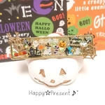 大人女子に贈るHalloweenキラキラ✴️立体ヘアクリップ🎃✨ 送料無料 プレゼント ラッピング 限定 大人可愛い