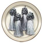 6Ｐ✴アンティーク調 ハンドメイド用 タッセル 008/ハンドメイドアクセサリー材料 アクリルストーン