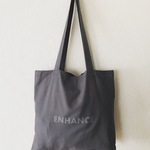 ENHANCEトート　グレー