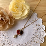 秋冬♡ロザフィ薔薇のネックレス
