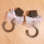 ハンドメイド リバティ リボン ベビーカーフック 