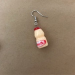 片耳用❤︎乳酸菌ドリンクピアス