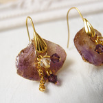 紫陽花のピアス