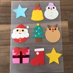 壁面飾り【ミニクリスマスセット】保育園
