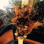 アンティークカラー ワイルドフラワースワッグ bouquet