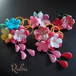 《オーダー品》つまみ細工髪飾り❀✿