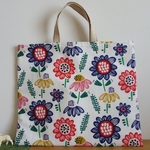 [再販・受注製作] レッスンバッグ  (33×40) A4  ☆ 元気なお花