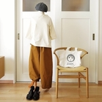 コーマバーバリーボールパンツ（cognac）