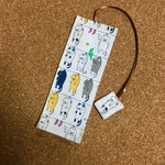 しおり☆洗濯物になった猫ちゃん