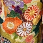 miemieminne様専用〜からしいろ〜大輪つまみ細工　髪飾り　成人式　卒業式